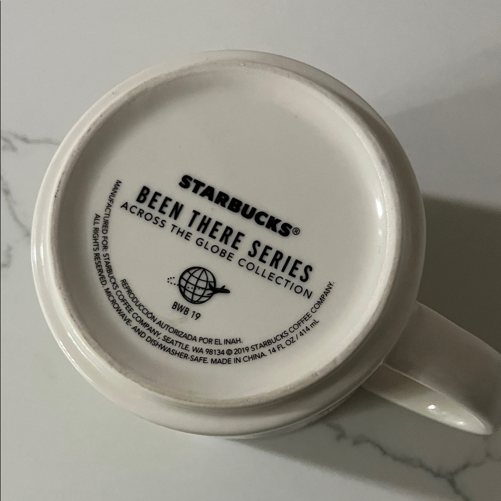 Starbucks been there series Mexico Themed Green and White Mug - Picture 5 of 5